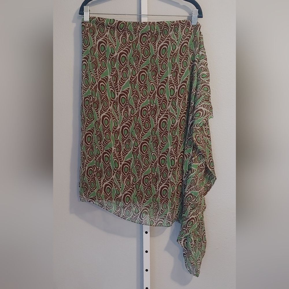 Susana Monaco Assymetrical Lined Skirt Size & Material Tag Missing Sz Small/Med